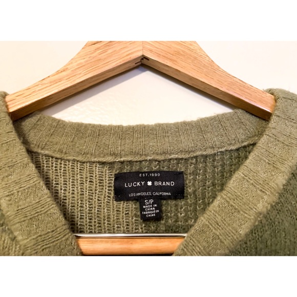 Lucky Brand camo print sweater - Picture 2 of 6